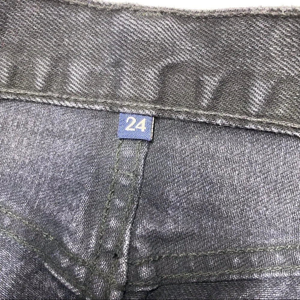 CARMAR Black Destroyed High Rise Jeans